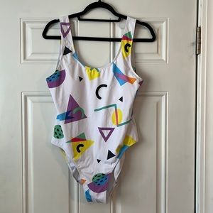‘90s One Piece Bathing Suit